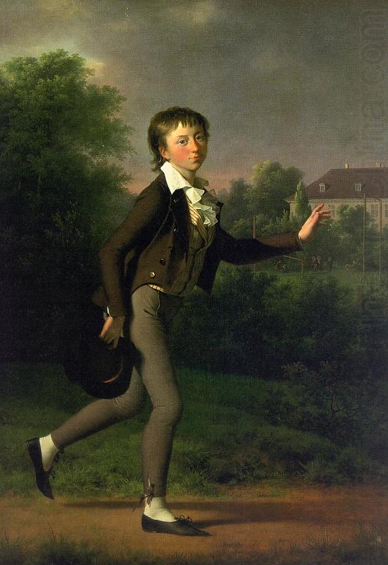 A Running Boy, Jens Juel